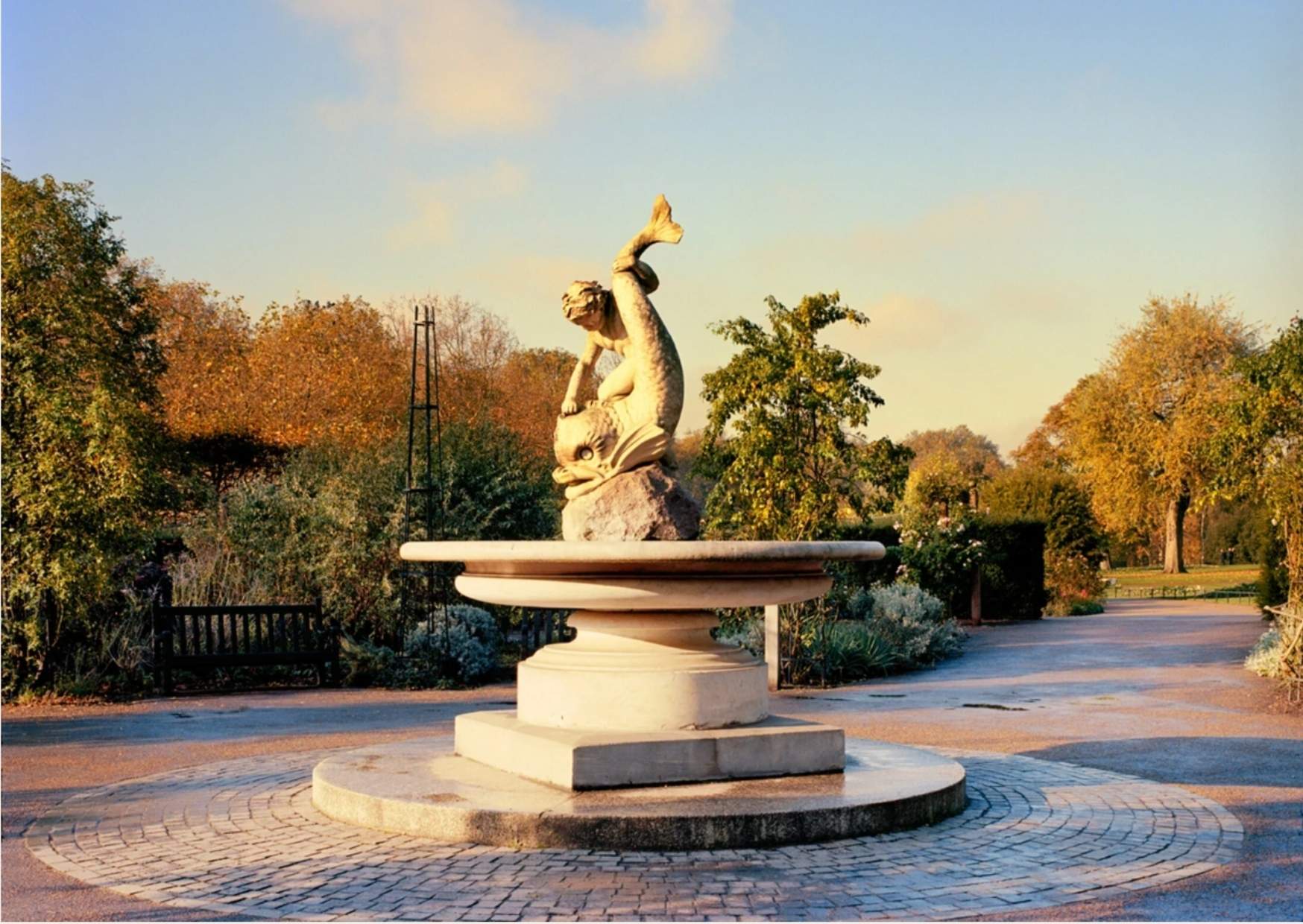 Boy and Dolphin Fountain Hyde Park